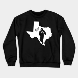 Bigfoot Texas State Map Crewneck Sweatshirt